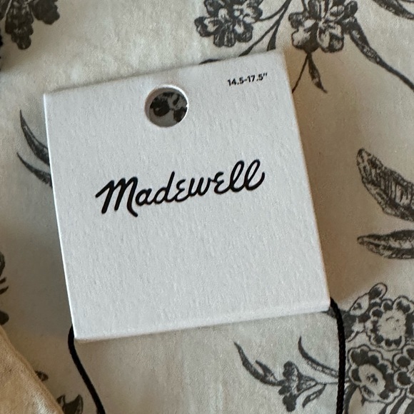 MadewellBlack Cord Necklace with Brass Heart Pendant - Picture 4 of 7